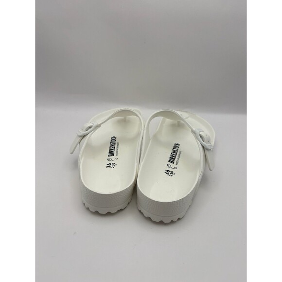 Birkenstock Gizeh Essentials EVA Women’s Sandals White Size 5 - Picture 4 of 9
